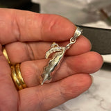 Sterling Silver Peacock Pearl Pendant