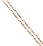 Rose Gold Vermeil Sterling Silver Slider Necklace