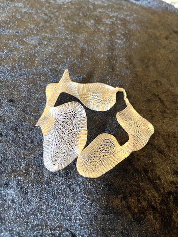 Champagne Mesh Any-Way-You-Want-It Shape Changing Bracelet