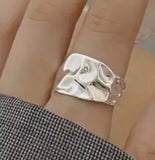 Sterling Silver Bumpy Ring