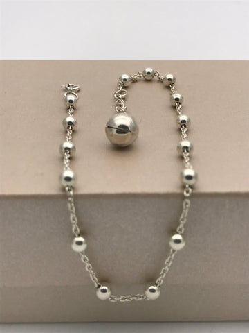 Station Balls Chain Anklet