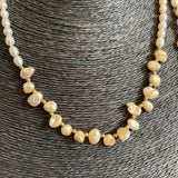 Beautiful Open Ended Cultured Pearl Necklace