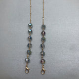 Glasses/Spectacles/Sunglasses Faceted Crystals Chain Strap