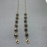 Glasses/Spectacles/Sunglasses Faceted Crystals Chain Strap