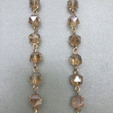 Glasses/Spectacles/Sunglasses Faceted Crystals Chain Strap