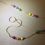 Glasses/Spectacles/Sunglasses Pastel Colour Chain Strap