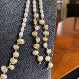 Beautiful Open Ended Cultured Pearl Necklace