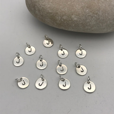 Initial charm Letter J