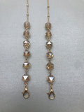 Glasses/Spectacles/Sunglasses Faceted Crystals Chain Strap