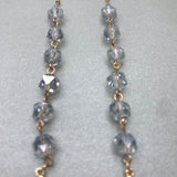 Glasses/Spectacles/Sunglasses Faceted Crystals Chain Strap