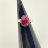 Sterling Silver Ring With Ruby  (9)