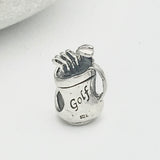 Sterling Silver European Large Hole Bead