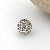 Sterling Silver European Large Hole Bead