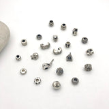 Sterling Silver European Large Hole Bead
