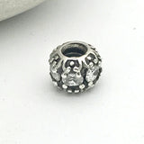Sterling Silver European Large Hole Bead