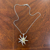 Double Star Burst Necklace