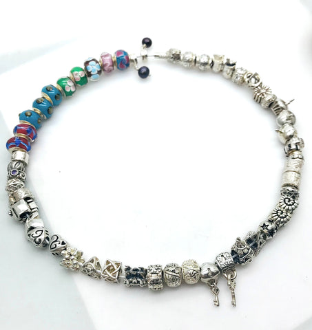 Sterling Silver European Large Hole Bead