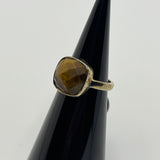 Sterling Silver Ring With Tiger Eye Stone  (7)