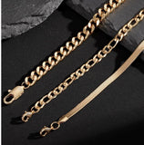 Gold Vermeil Sterling Silver Hip Hop Cuban Bracelet