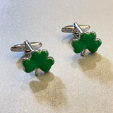 Cufflinks Ireland Shamrock