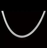 Silver Snake Bone Chain 6mm