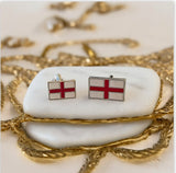 Cufflinks England Flag