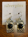 Sterling Silver Bubble Stone - Multiple Colours Earrings