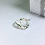 Sterling Silver Swirl Ring