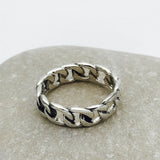 Large Chain Link Ring