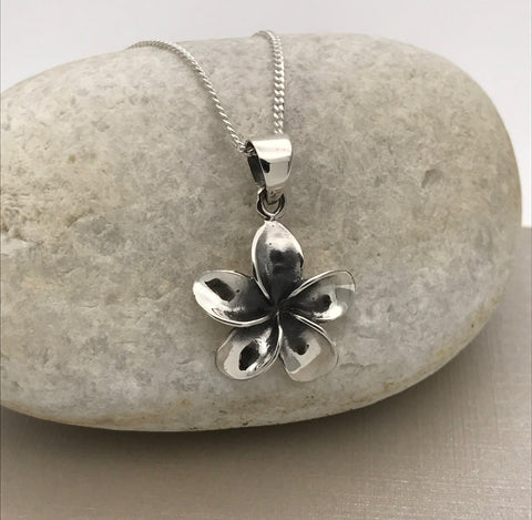 Five Flower Petal Pendant