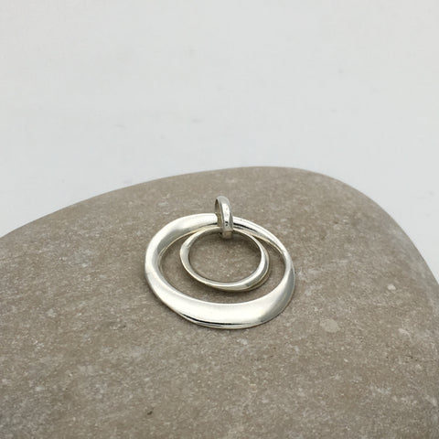 Double Circle Pendant