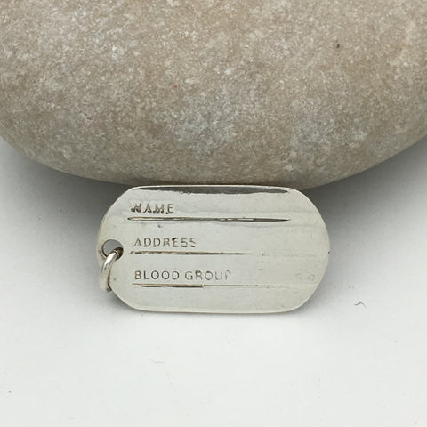 Medical Alert Tag Pendant