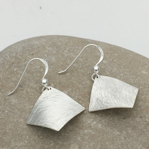 Tilted Bent Square Earrings