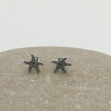 Sterling Silver Starfish Stud Earrings