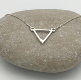 Open Triangle Necklace
