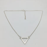 Open Triangle Necklace