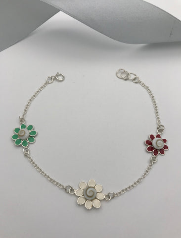 Daisy Chain Charm Bracelet