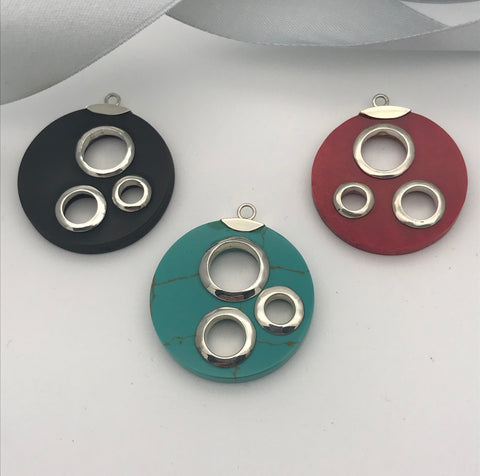 Triple Hole Pendant