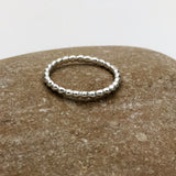 Silver Balls Ring