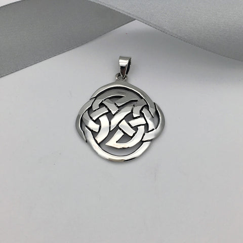 Silver Celtic Knot Pendant