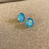 Handmade 13mm Glass Earrings