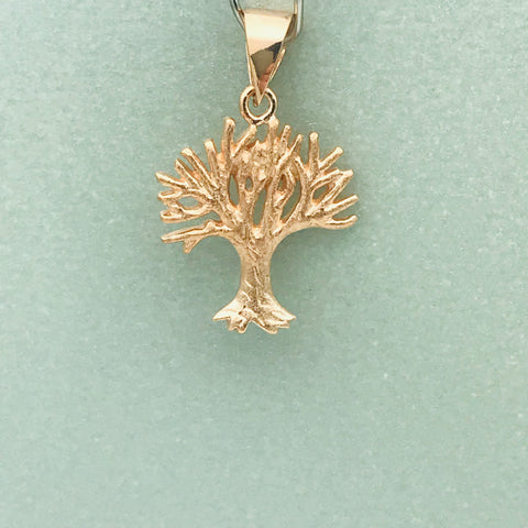 Rose Gold Tree of Life Pendant