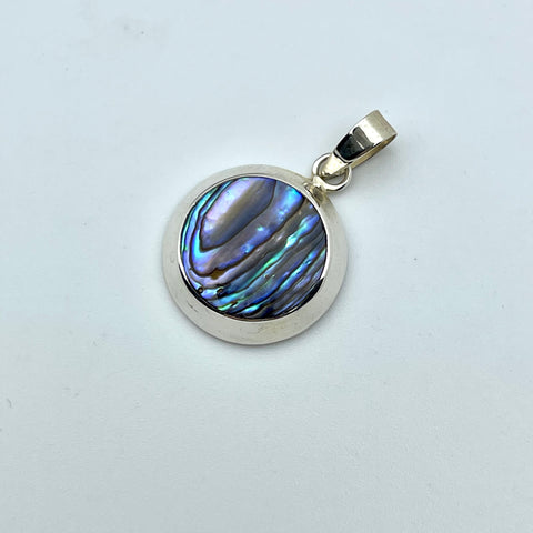 Simple Abalone Drop Pendant