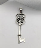 Scroll Key Pendant