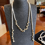 Beautiful Open Ended Pearl Necklace