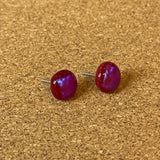 Handmade 12mm Glass Earrings