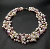 Pearl Prenite Necklace