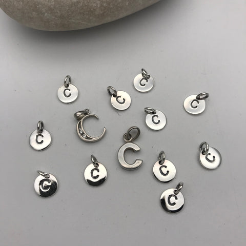 Initial charm letter C