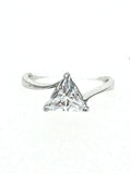 Prism 9mm Diamond Solitaire Ring