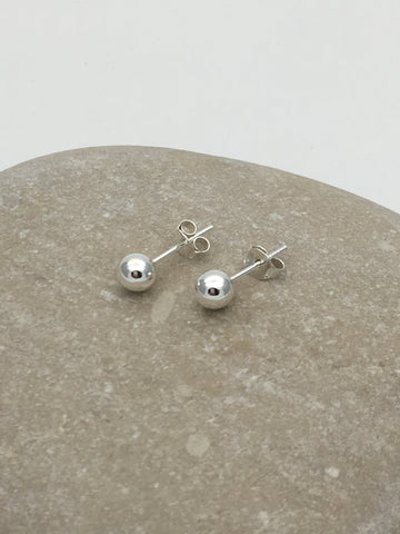 Simple Sterling Silver Balls